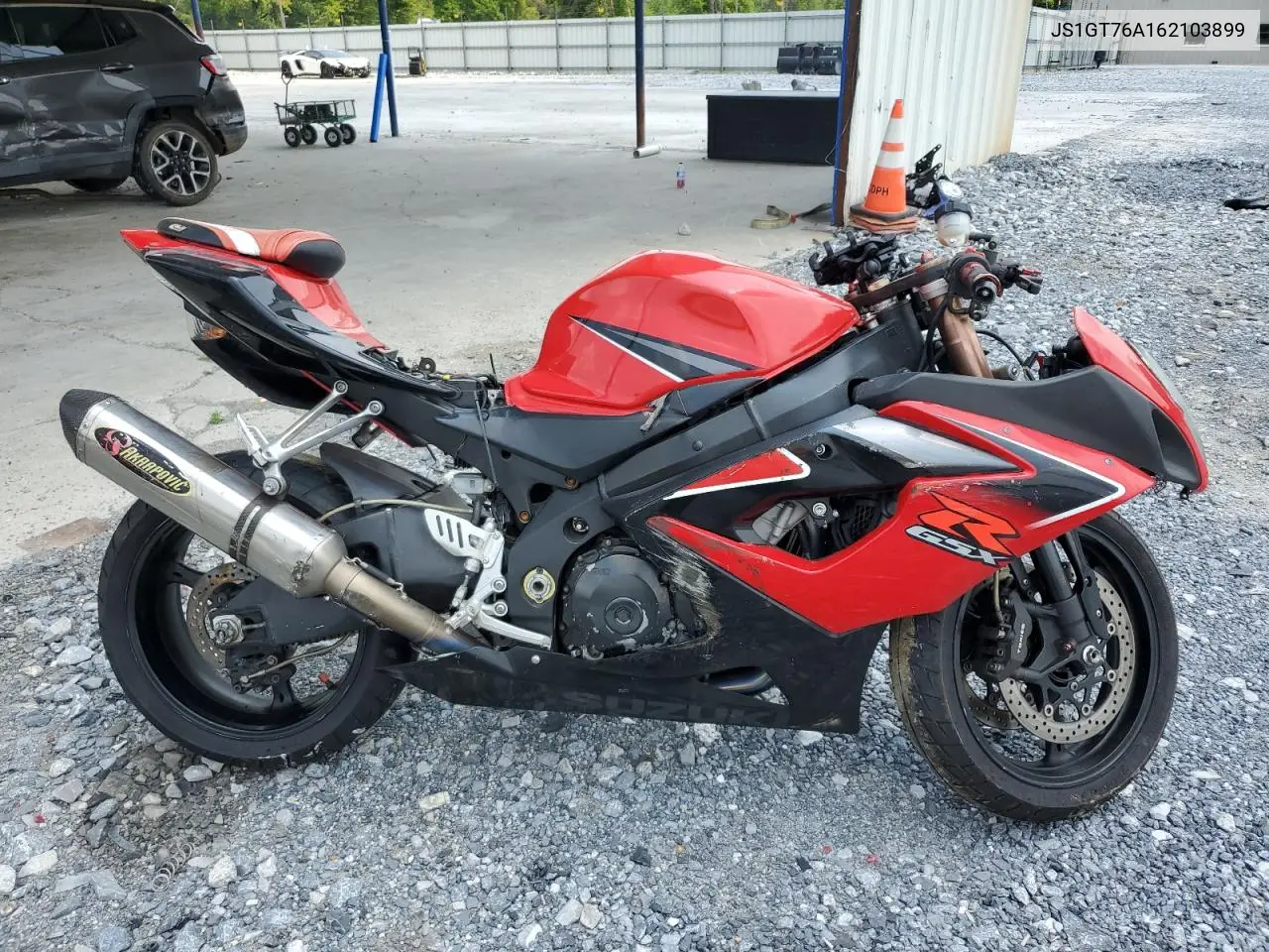 2006 Suzuki Gsx-R1000 VIN: JS1GT76A162103899 Lot: 59308705
