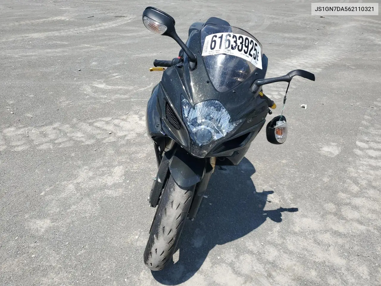 2006 Suzuki Gsx-R600 K6 VIN: JS1GN7DA562110321 Lot: 61633925