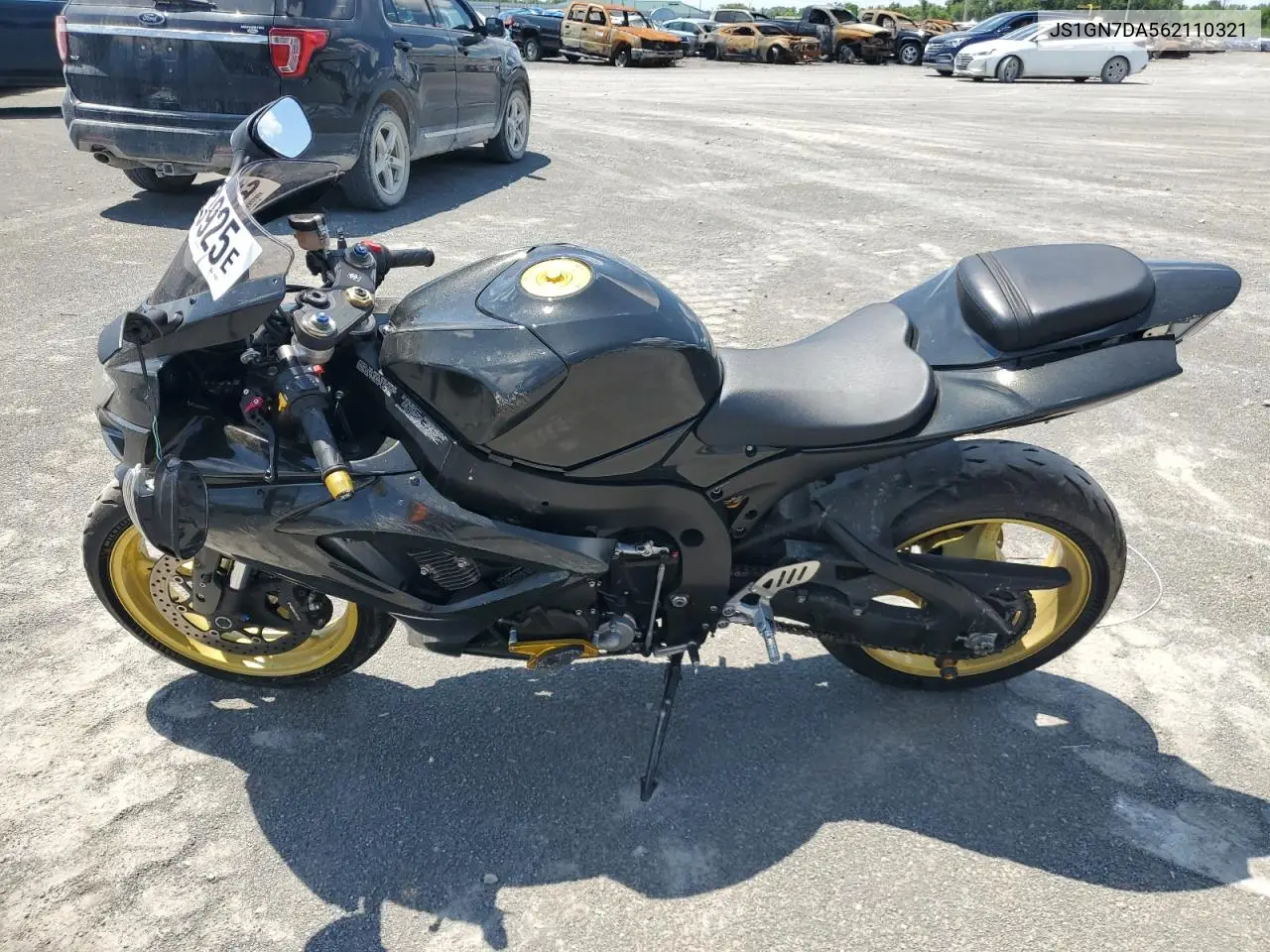 2006 Suzuki Gsx-R600 K6 VIN: JS1GN7DA562110321 Lot: 61633925