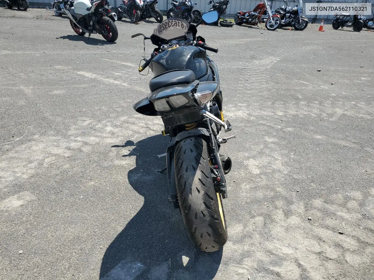 2006 Suzuki Gsx-R600 K6 VIN: JS1GN7DA562110321 Lot: 61633925