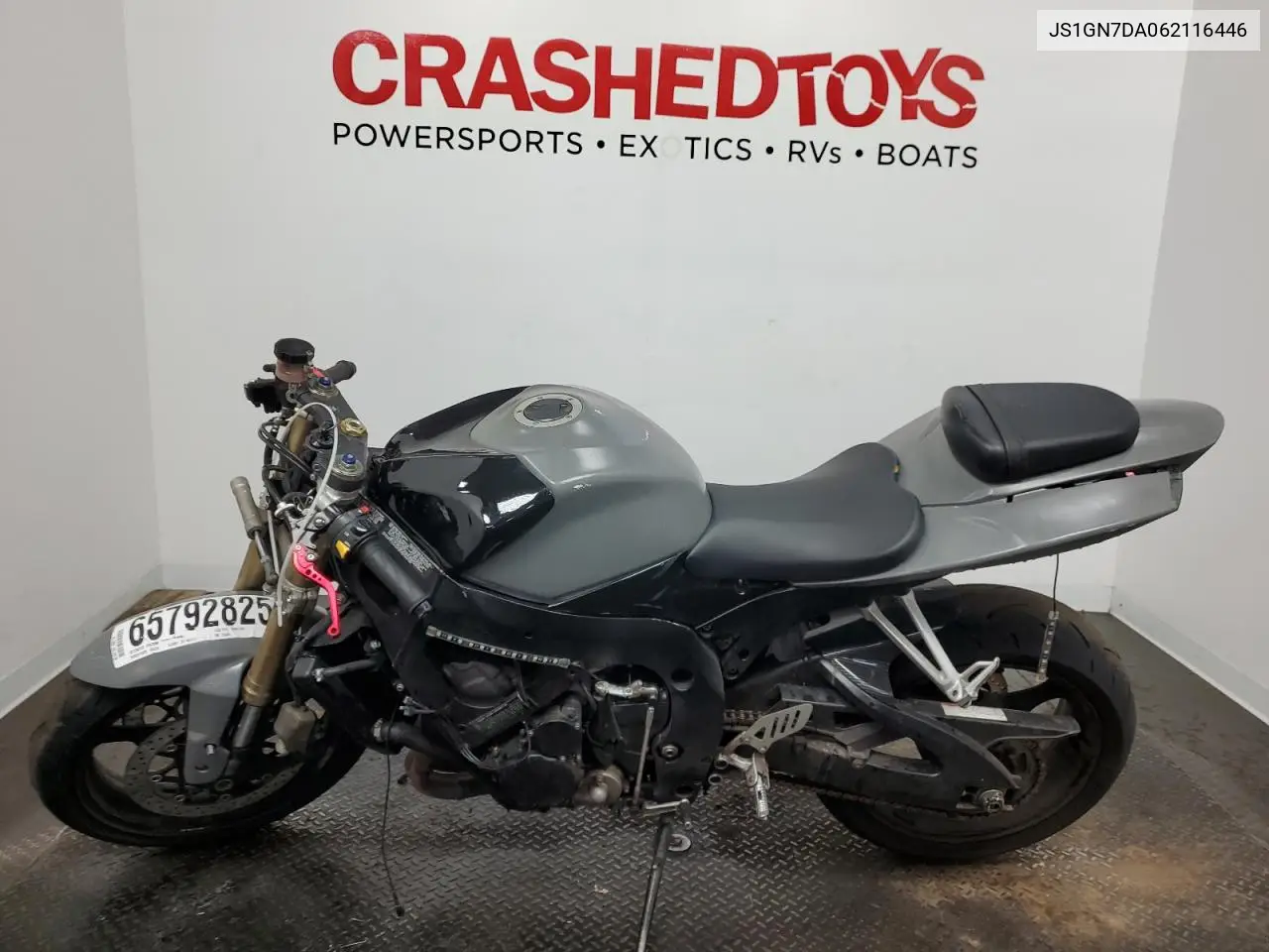 2006 Suzuki Gsx-R600 K6 VIN: JS1GN7DA062116446 Lot: 65792825