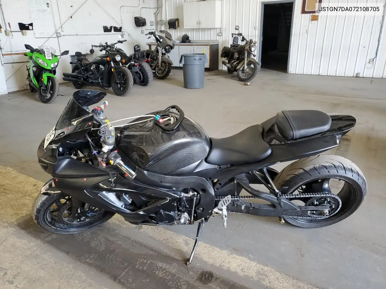 2007 Suzuki Gsx-R600 VIN: JS1GN7DA072108705 Lot: 54719815