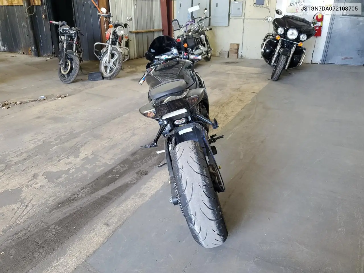 2007 Suzuki Gsx-R600 VIN: JS1GN7DA072108705 Lot: 54719815