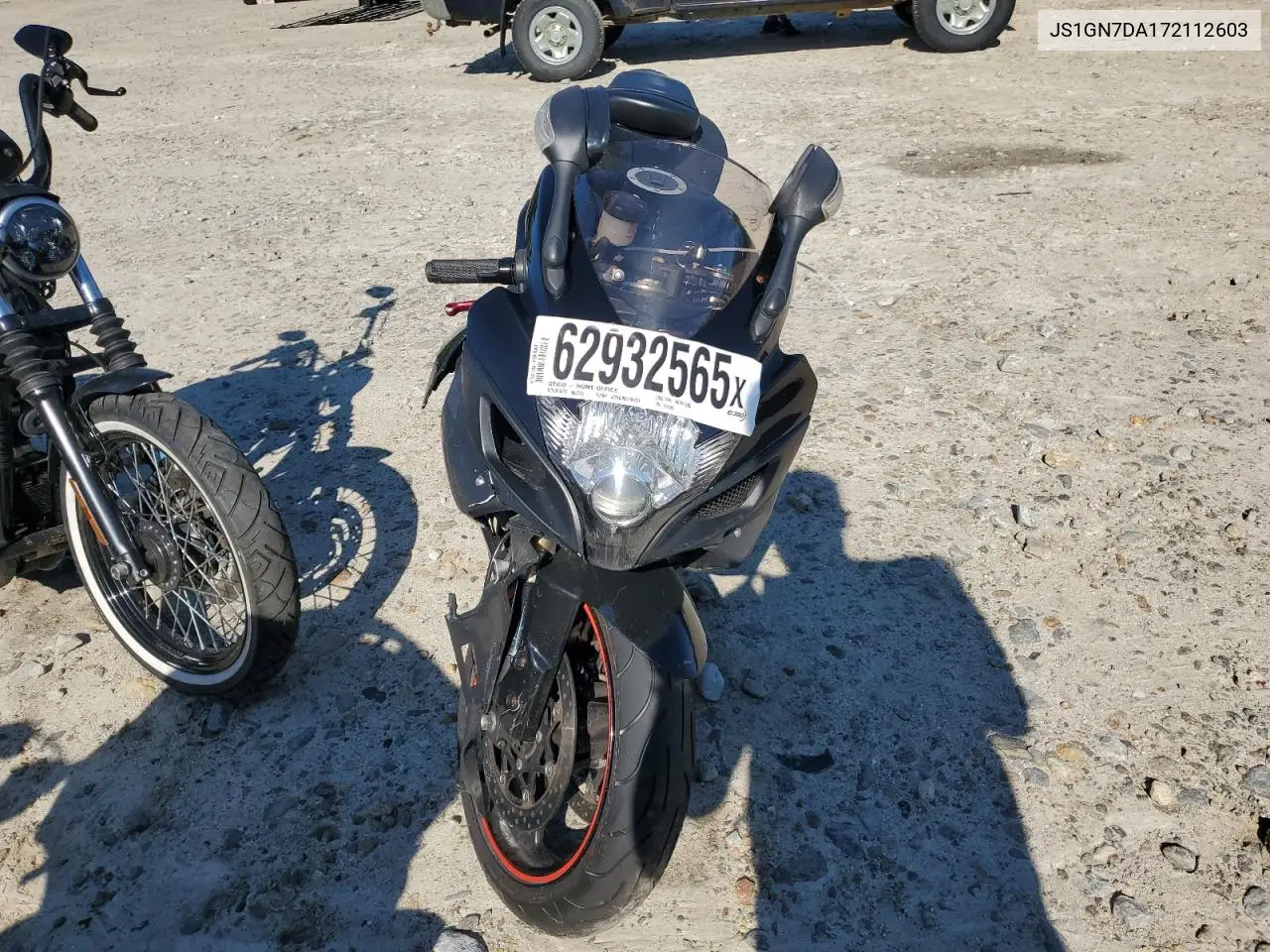 2007 Suzuki Gsx-R600 VIN: JS1GN7DA172112603 Lot: 62932565