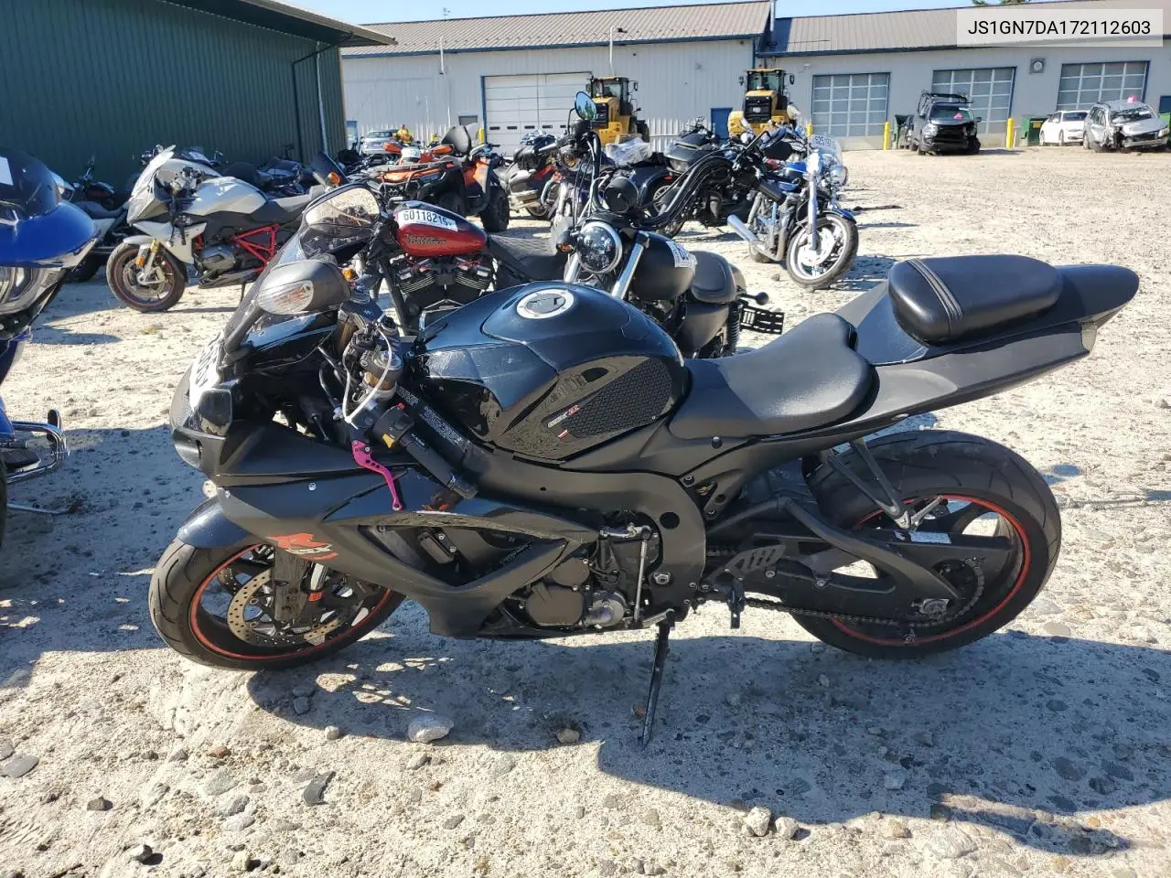 2007 Suzuki Gsx-R600 VIN: JS1GN7DA172112603 Lot: 62932565