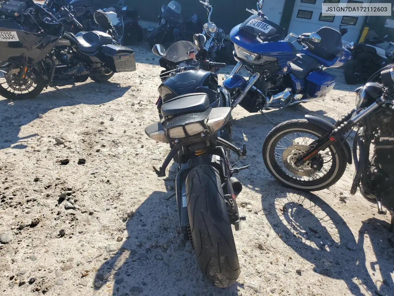 2007 Suzuki Gsx-R600 VIN: JS1GN7DA172112603 Lot: 62932565