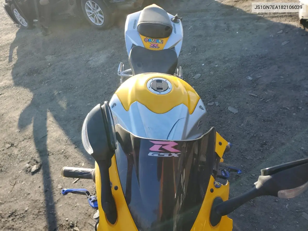 2008 Suzuki Gsx-R600 VIN: JS1GN7EA182106039 Lot: 42400935