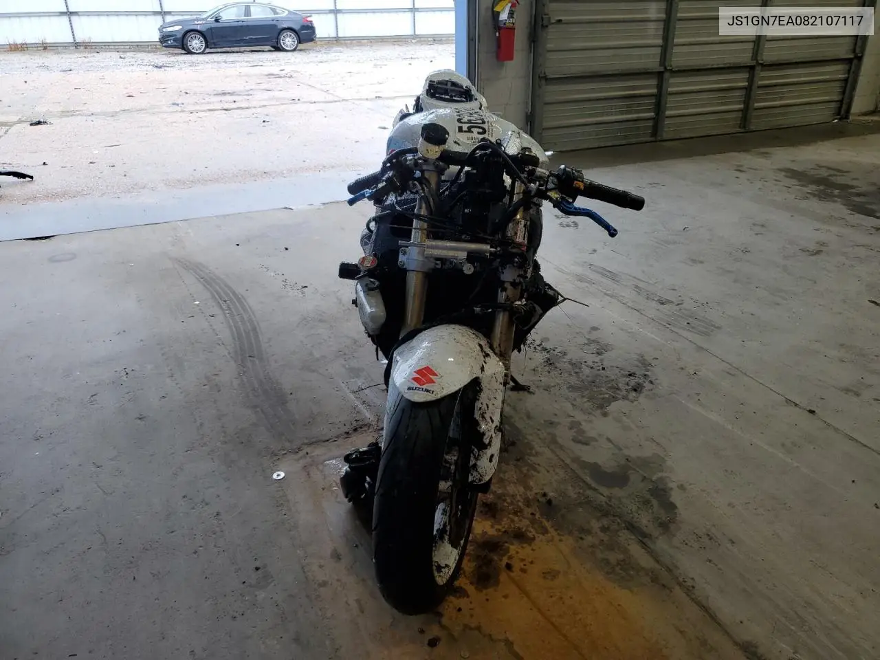 2008 Suzuki Gsx-R600 VIN: JS1GN7EA082107117 Lot: 56393475