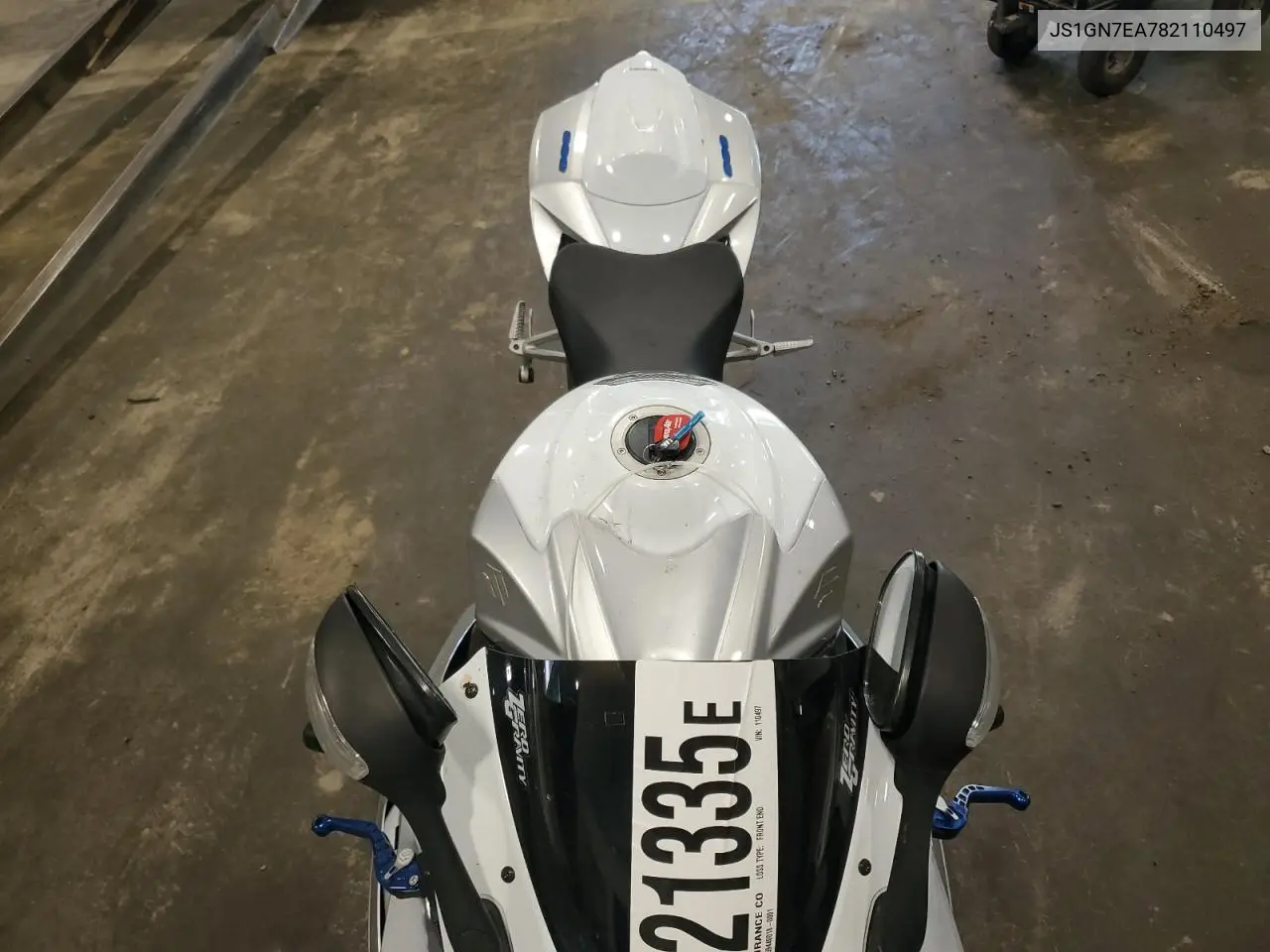 2008 Suzuki Gsx-R600 VIN: JS1GN7EA782110497 Lot: 61221335