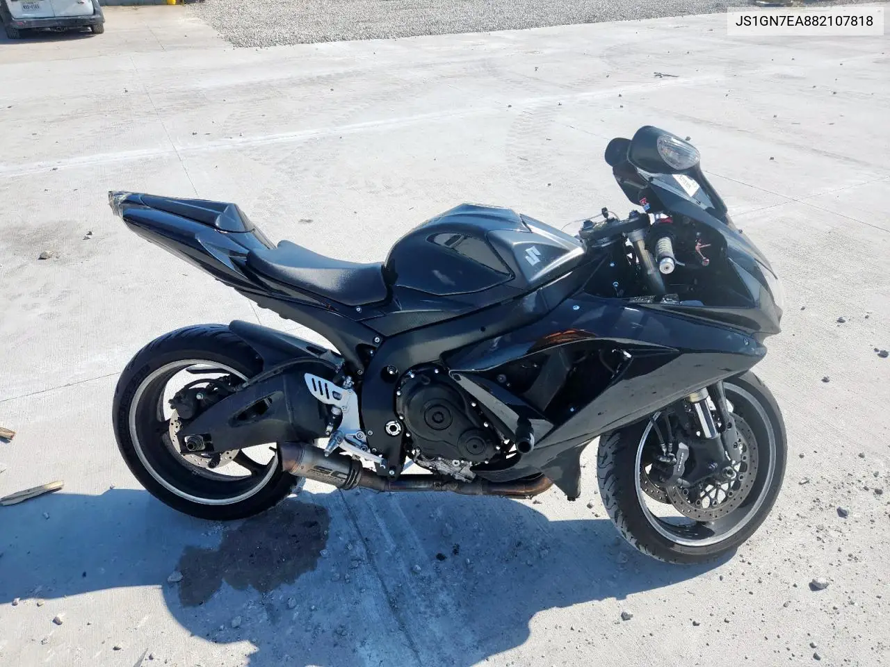 2008 Suzuki Gsx-R600 VIN: JS1GN7EA882107818 Lot: 61657915
