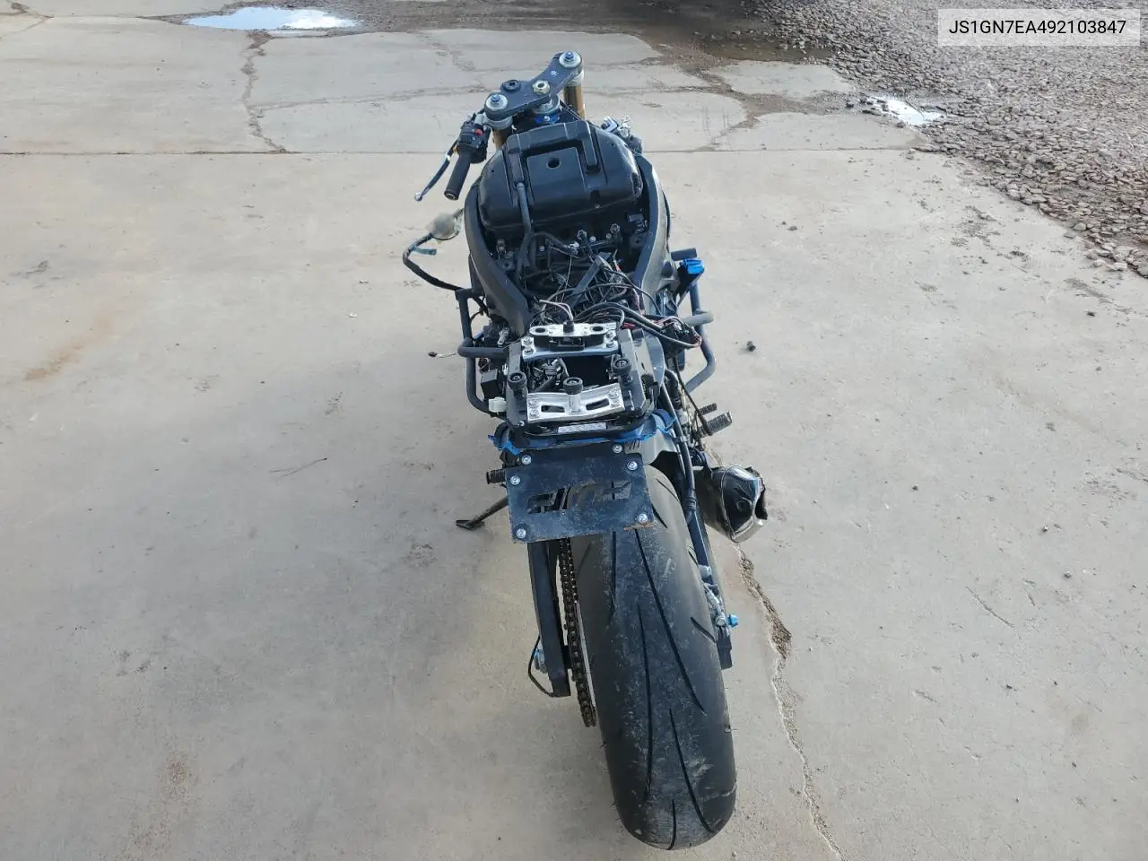2009 Suzuki Gsx-R600 VIN: JS1GN7EA492103847 Lot: 48115665
