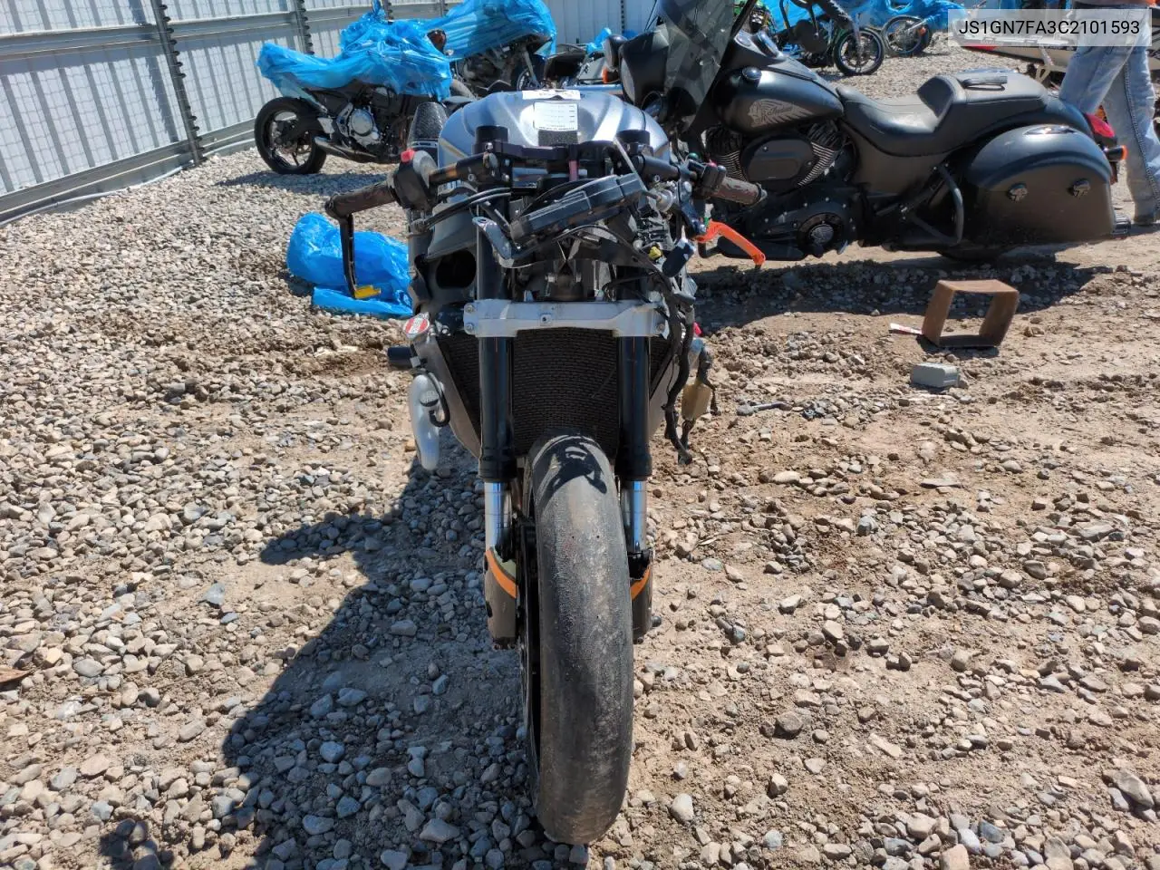 2012 Suzuki Gsx-R600 VIN: JS1GN7FA3C2101593 Lot: 53580125