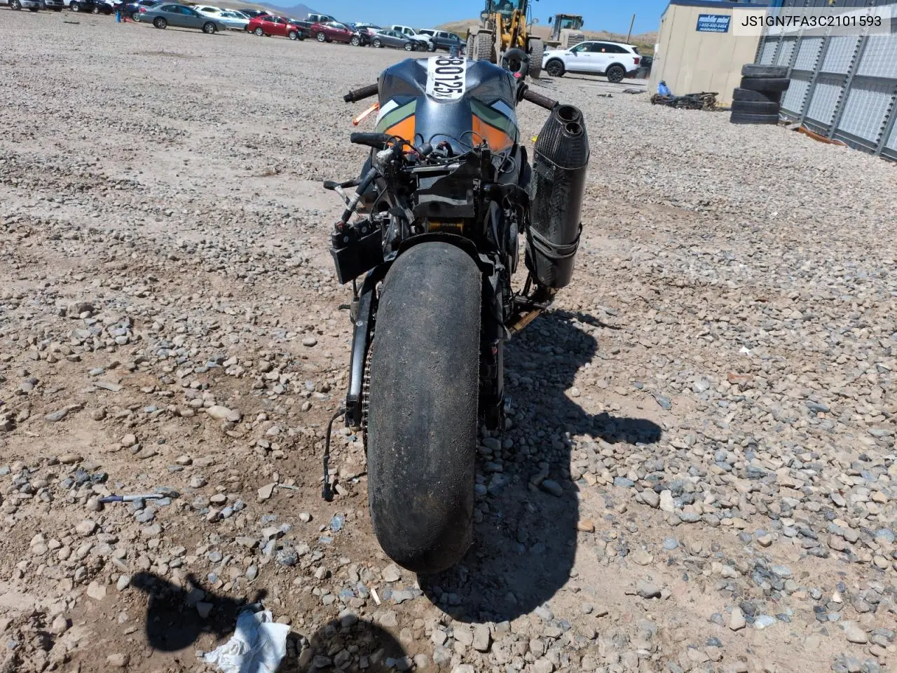 2012 Suzuki Gsx-R600 VIN: JS1GN7FA3C2101593 Lot: 53580125