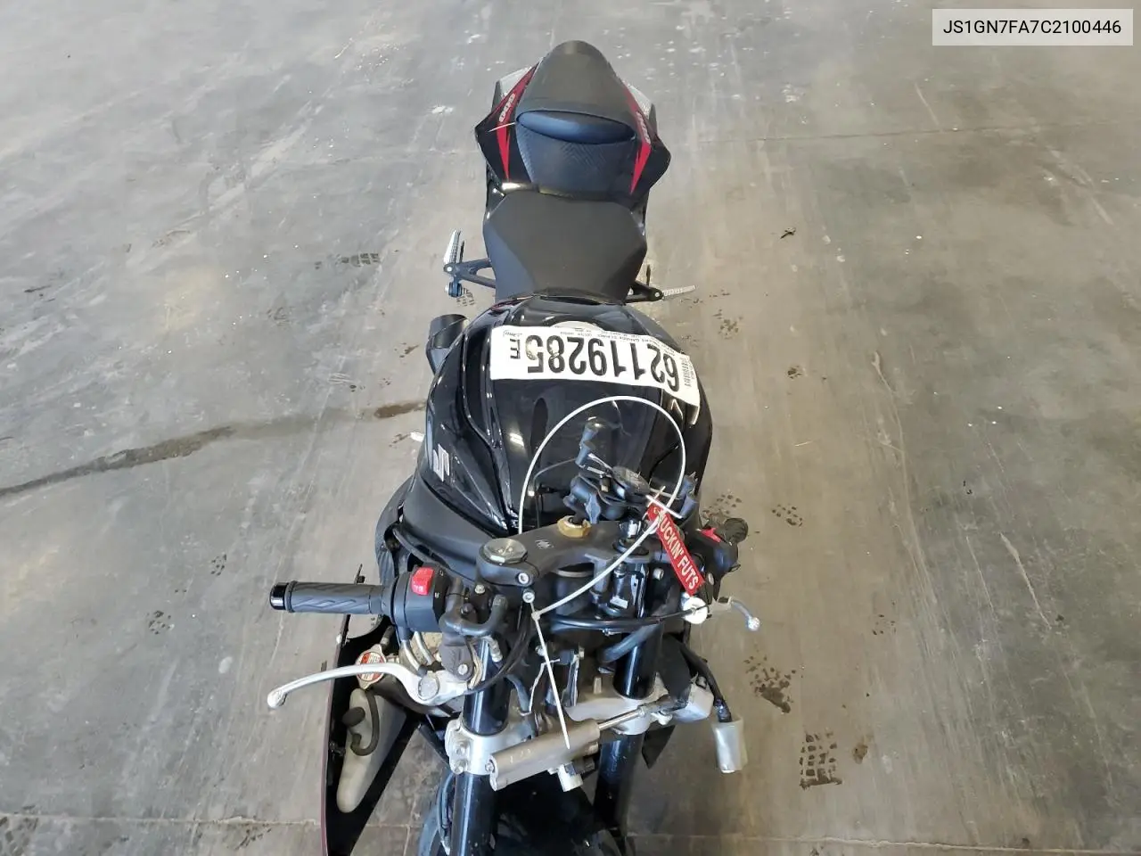 2012 Suzuki Gsx-R600 VIN: JS1GN7FA7C2100446 Lot: 62119285
