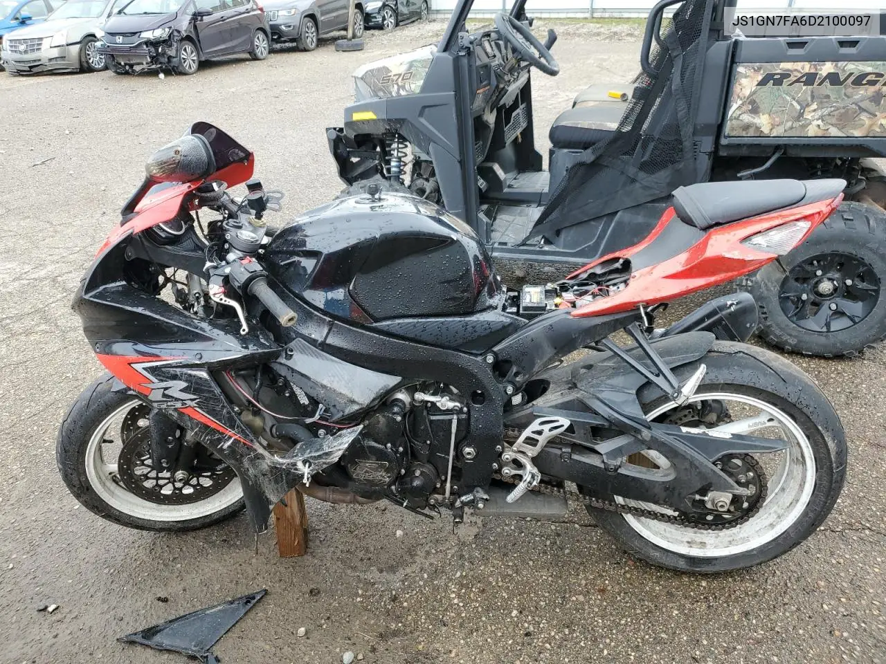 2013 Suzuki Gsx-R600 VIN: JS1GN7FA6D2100097 Lot: 54890545