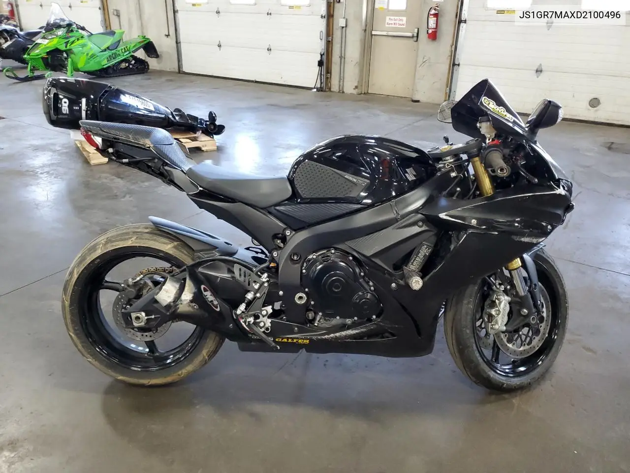 2013 Suzuki Gsx-R750 VIN: JS1GR7MAXD2100496 Lot: 55096245