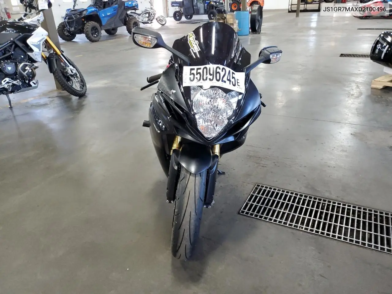 2013 Suzuki Gsx-R750 VIN: JS1GR7MAXD2100496 Lot: 55096245
