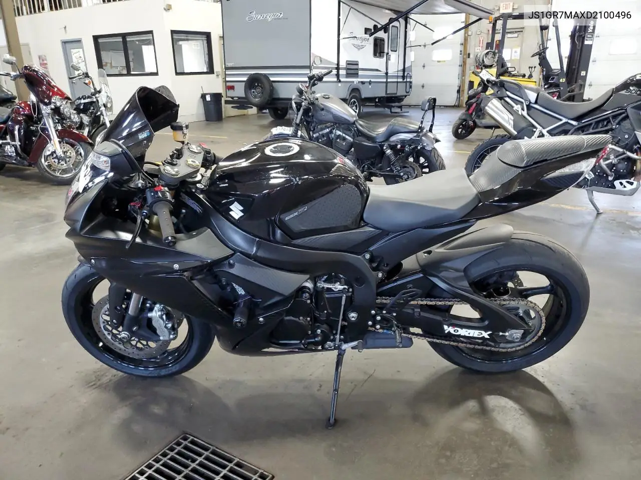 2013 Suzuki Gsx-R750 VIN: JS1GR7MAXD2100496 Lot: 55096245
