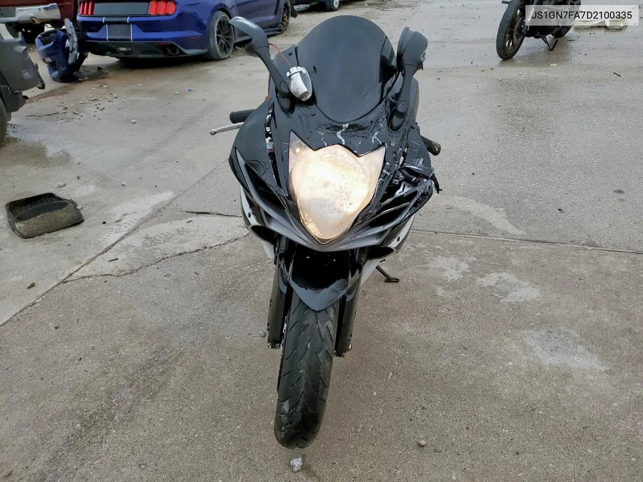 2013 Suzuki Gsx-R600 VIN: JS1GN7FA7D2100335 Lot: 55234205