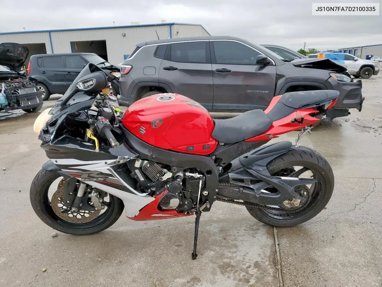 2013 Suzuki Gsx-R600 VIN: JS1GN7FA7D2100335 Lot: 55234205