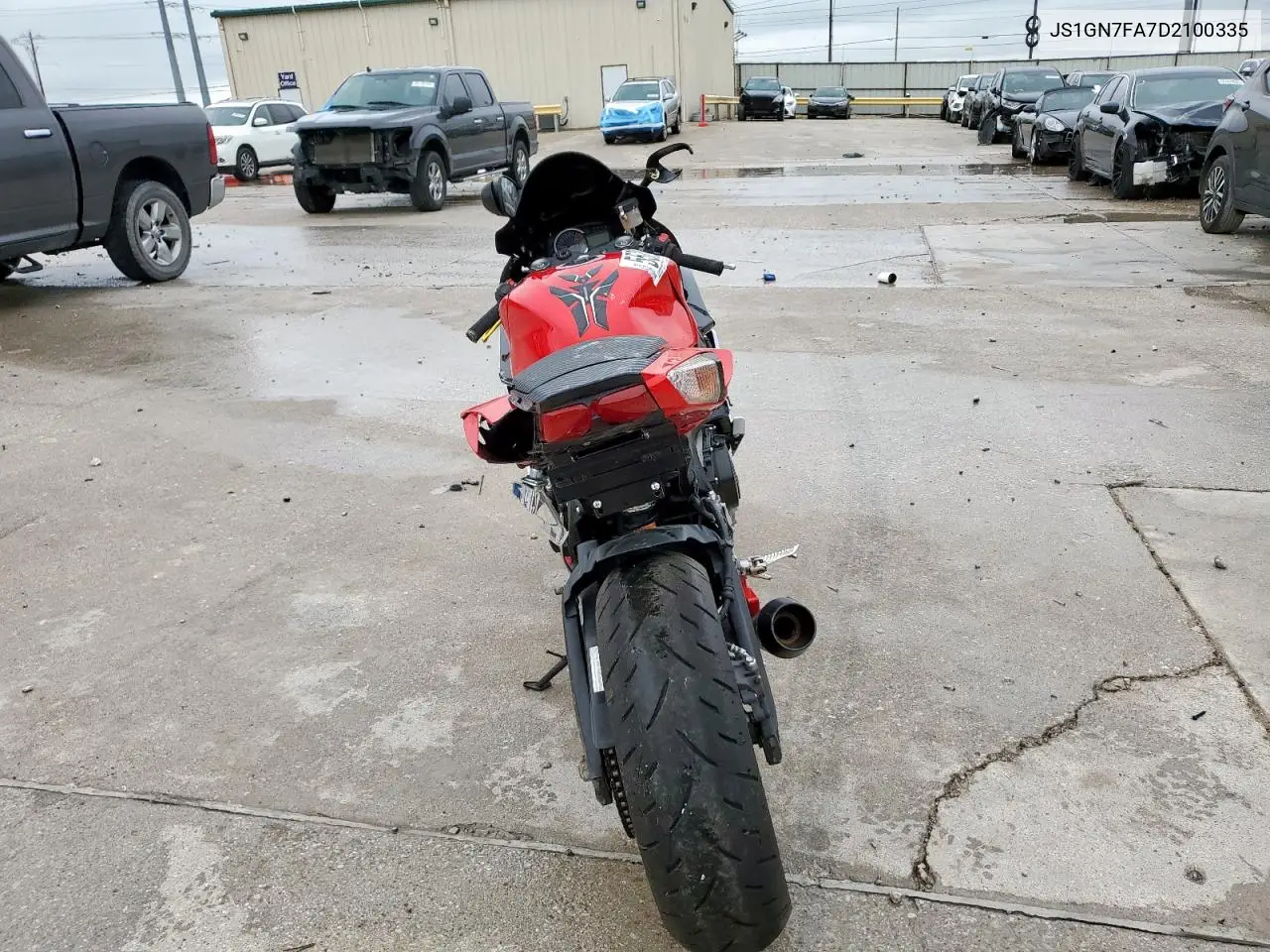 2013 Suzuki Gsx-R600 VIN: JS1GN7FA7D2100335 Lot: 55234205