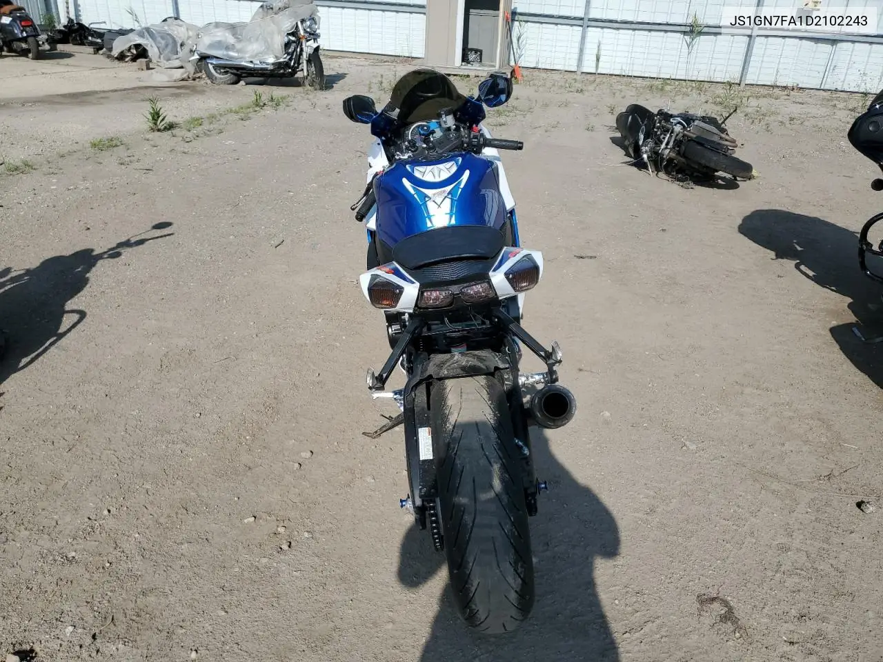 2013 Suzuki Gsx-R600 VIN: JS1GN7FA1D2102243 Lot: 62476825