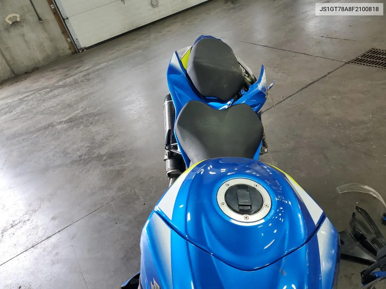 2015 Suzuki Gsx-R1000 VIN: JS1GT78A8F2100818 Lot: 52789685