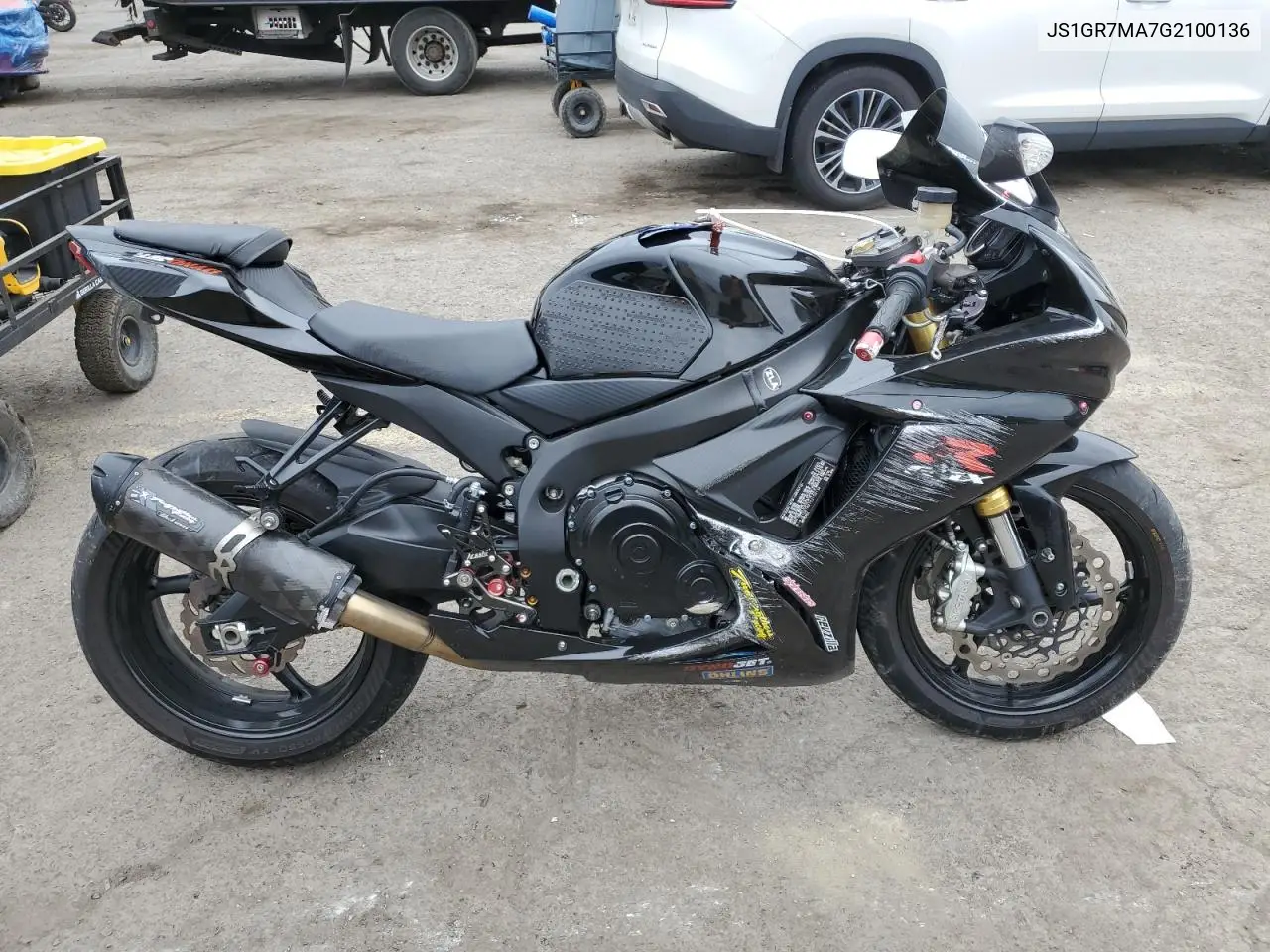 2016 Suzuki Gsx-R750 VIN: JS1GR7MA7G2100136 Lot: 51032695