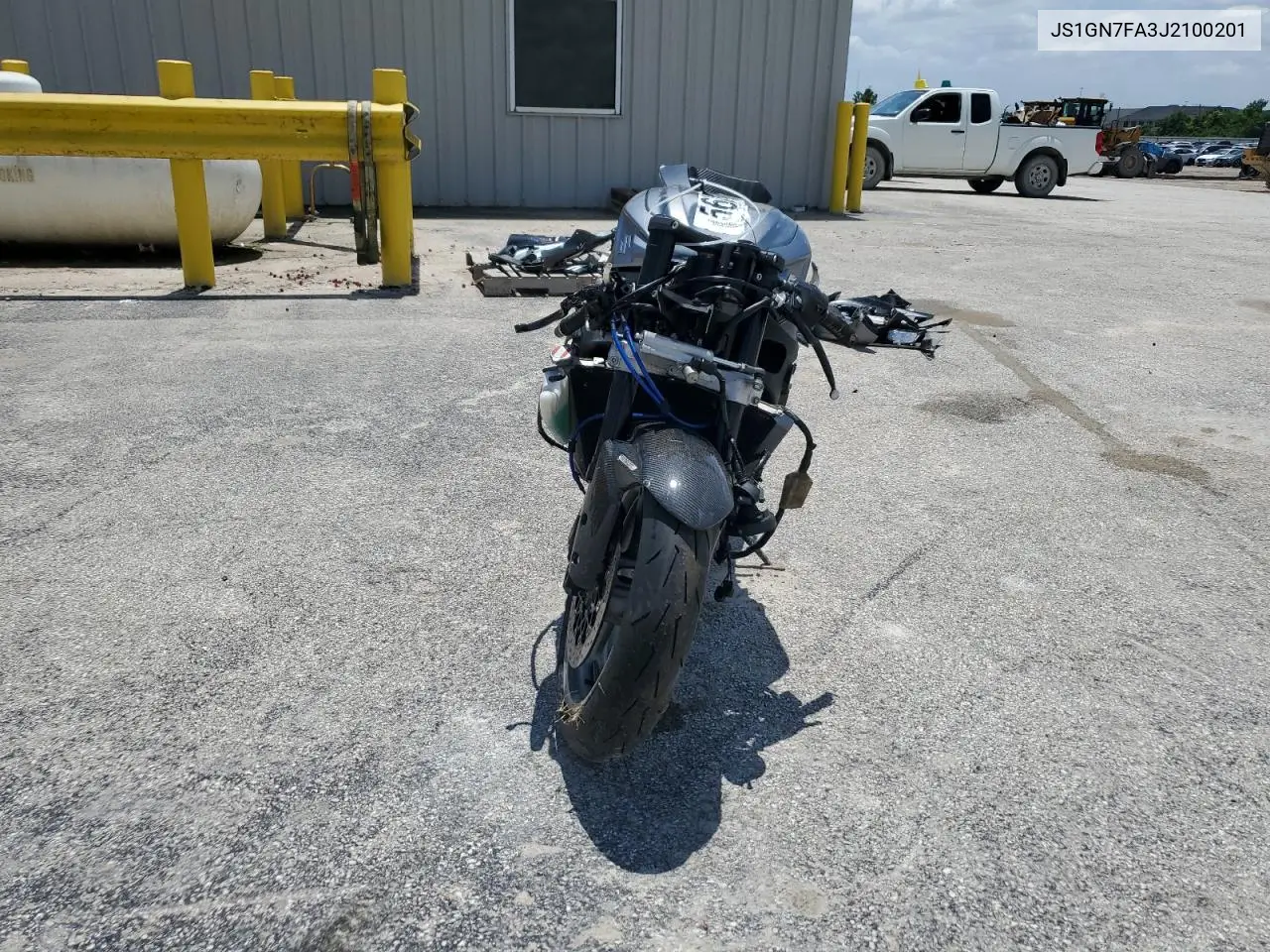 2018 Suzuki Gsx-R600 VIN: JS1GN7FA3J2100201 Lot: 56022215