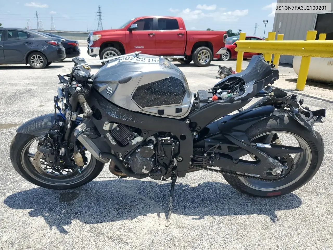 2018 Suzuki Gsx-R600 VIN: JS1GN7FA3J2100201 Lot: 56022215
