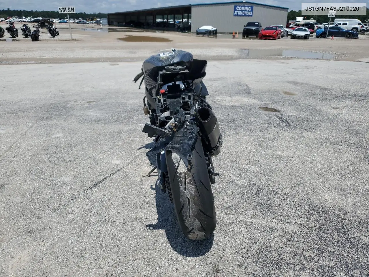 2018 Suzuki Gsx-R600 VIN: JS1GN7FA3J2100201 Lot: 56022215