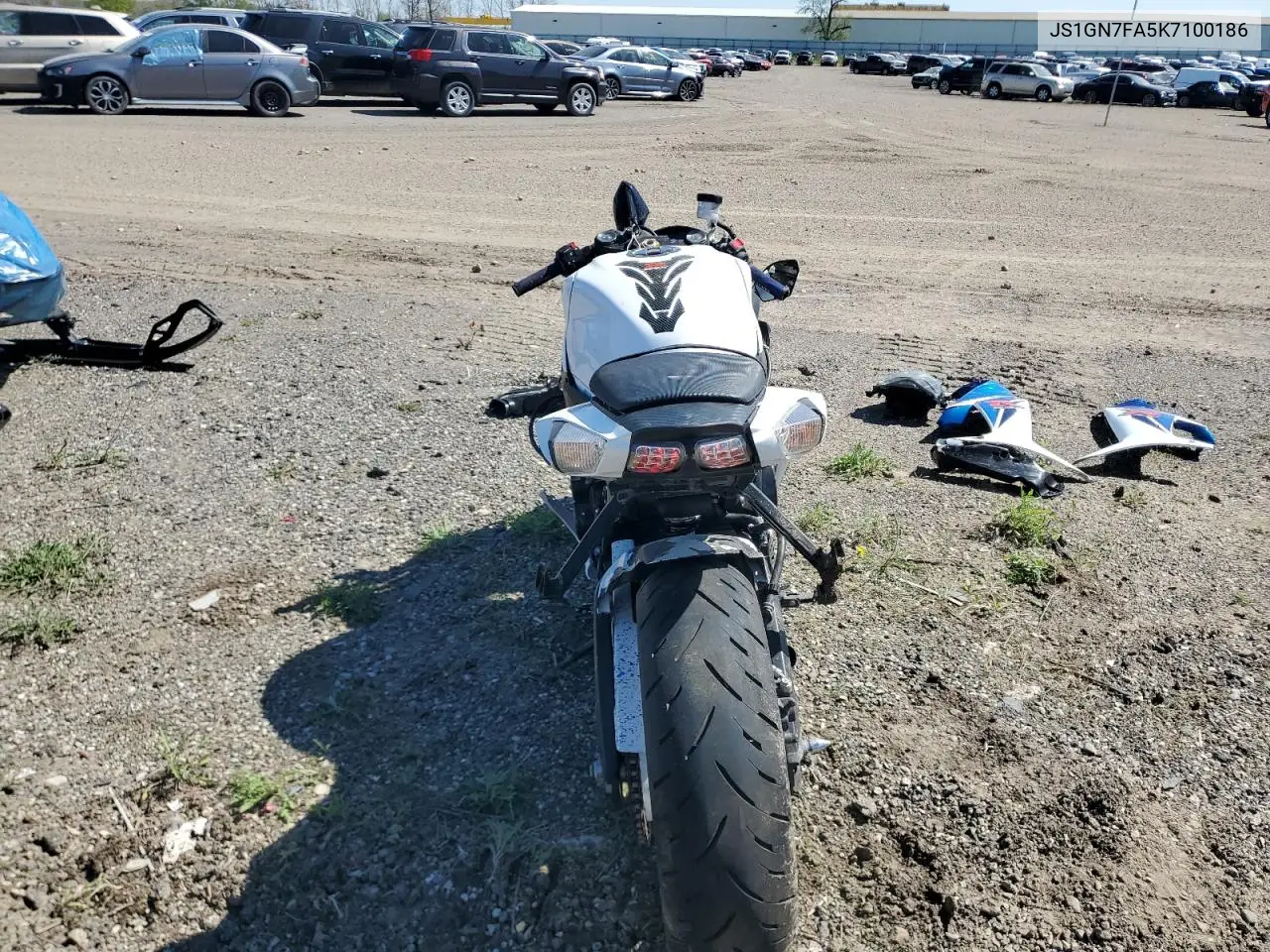 2019 Suzuki Gsx-R600 VIN: JS1GN7FA5K7100186 Lot: 55659965