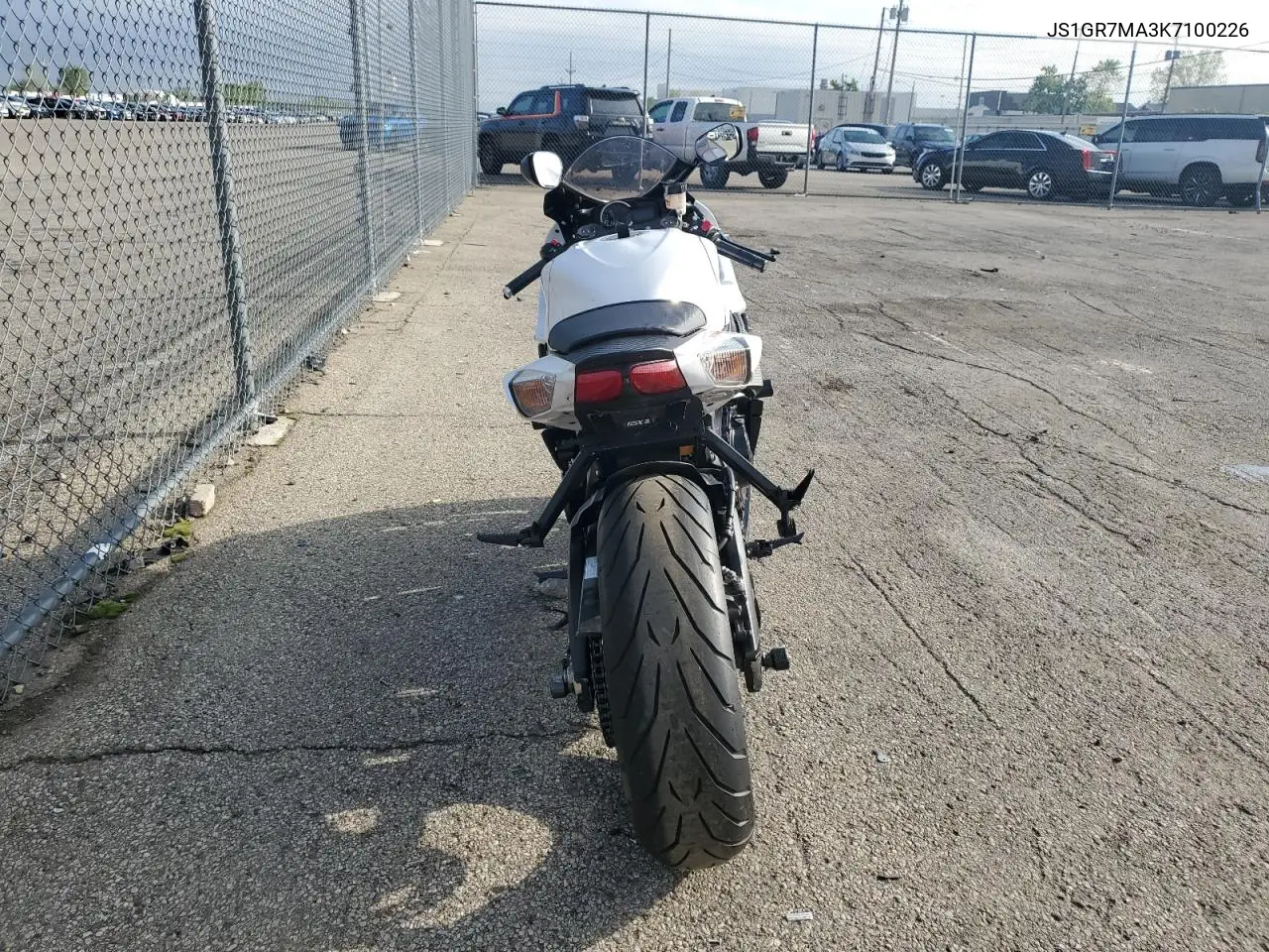 2019 Suzuki Gsx-R750 VIN: JS1GR7MA3K7100226 Lot: 56016005