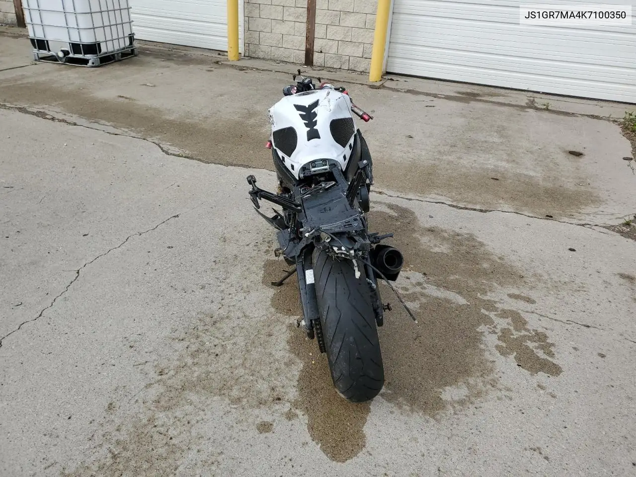 2019 Suzuki Gsx-R750 VIN: JS1GR7MA4K7100350 Lot: 62642595