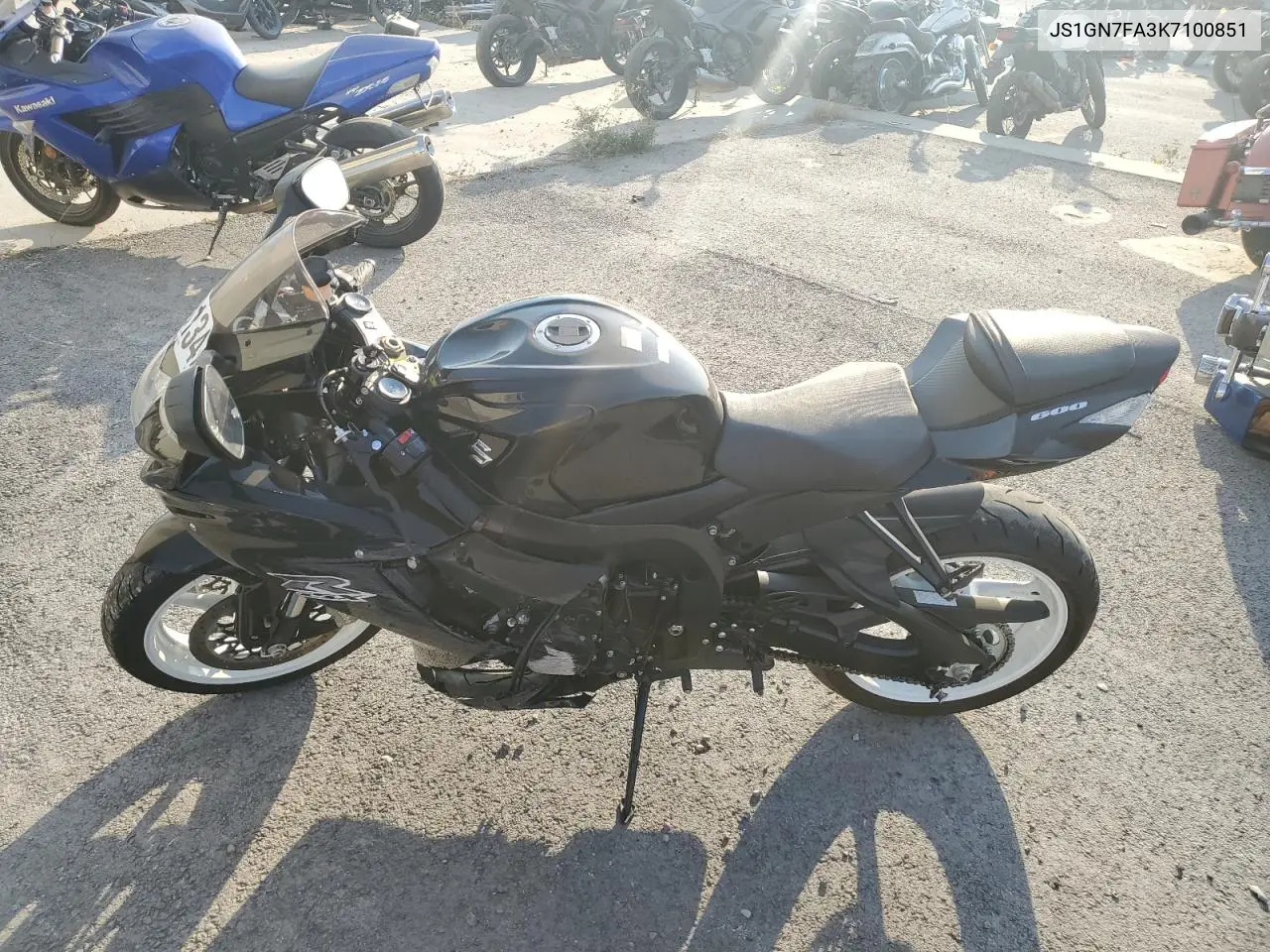 2019 Suzuki Gsx-R600 VIN: JS1GN7FA3K7100851 Lot: 75263134