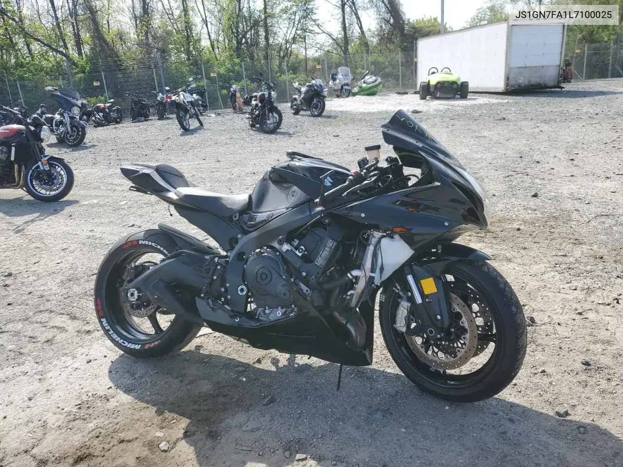 2020 Suzuki Gsx-R600 VIN: JS1GN7FA1L7100025 Lot: 53716845