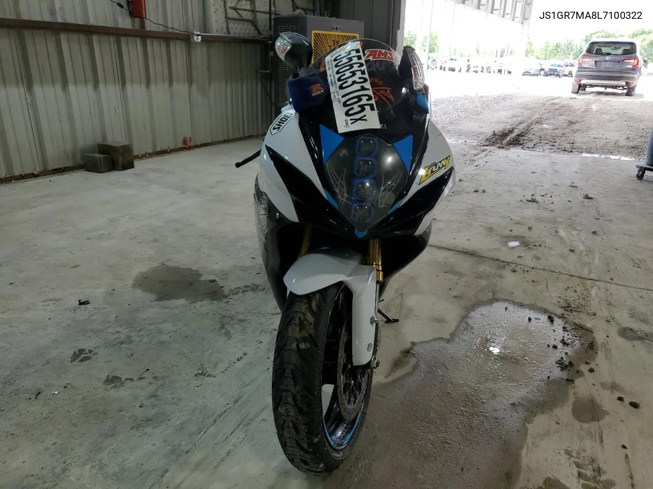 2020 Suzuki Gsx-R750 VIN: JS1GR7MA8L7100322 Lot: 55653165