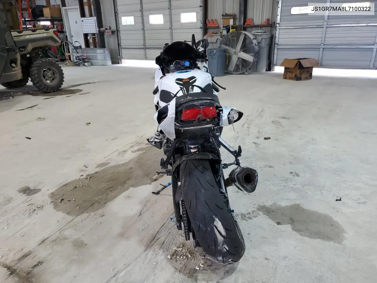 2020 Suzuki Gsx-R750 VIN: JS1GR7MA8L7100322 Lot: 55653165