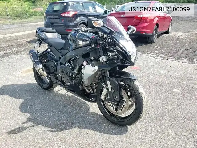 2020 Suzuki Gsx-R600 VIN: JS1GN7FA8L7100099 Lot: 56551335