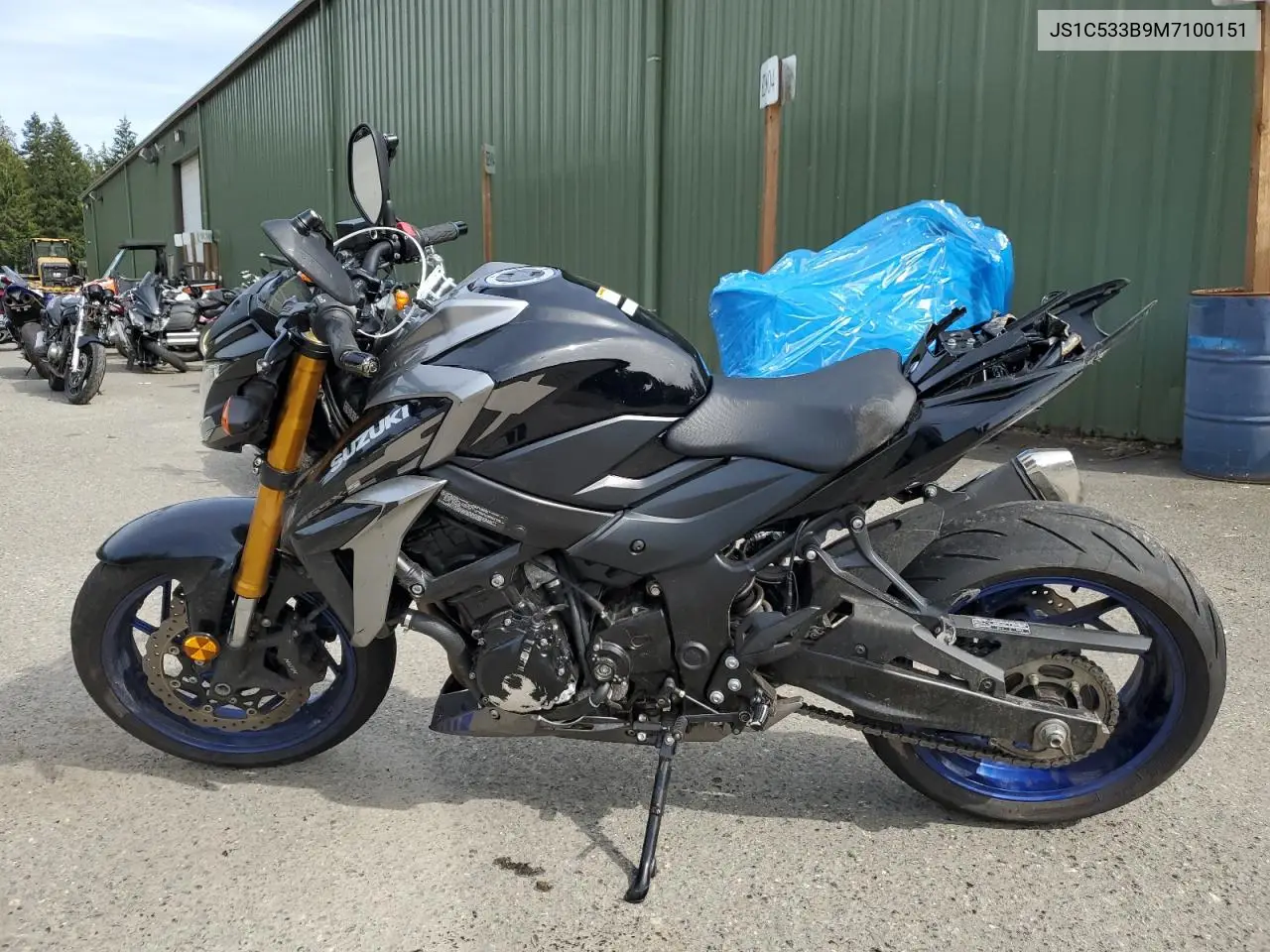2021 Suzuki Gsx-S750 M VIN: JS1C533B9M7100151 Lot: 56511955