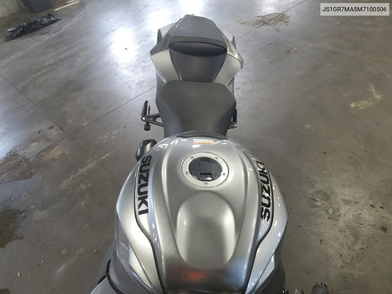 2021 Suzuki Gsx-R750 VIN: JS1GR7MA5M7100506 Lot: 61843175