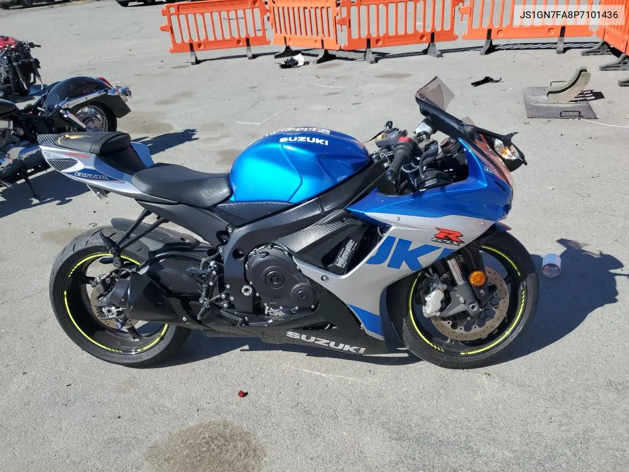 2023 Suzuki Gsx-R600 VIN: JS1GN7FA8P7101436 Lot: 48522895