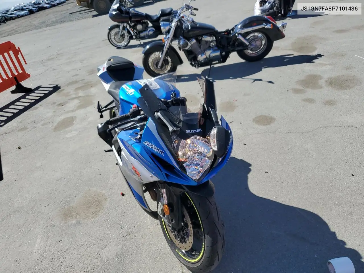 2023 Suzuki Gsx-R600 VIN: JS1GN7FA8P7101436 Lot: 48522895