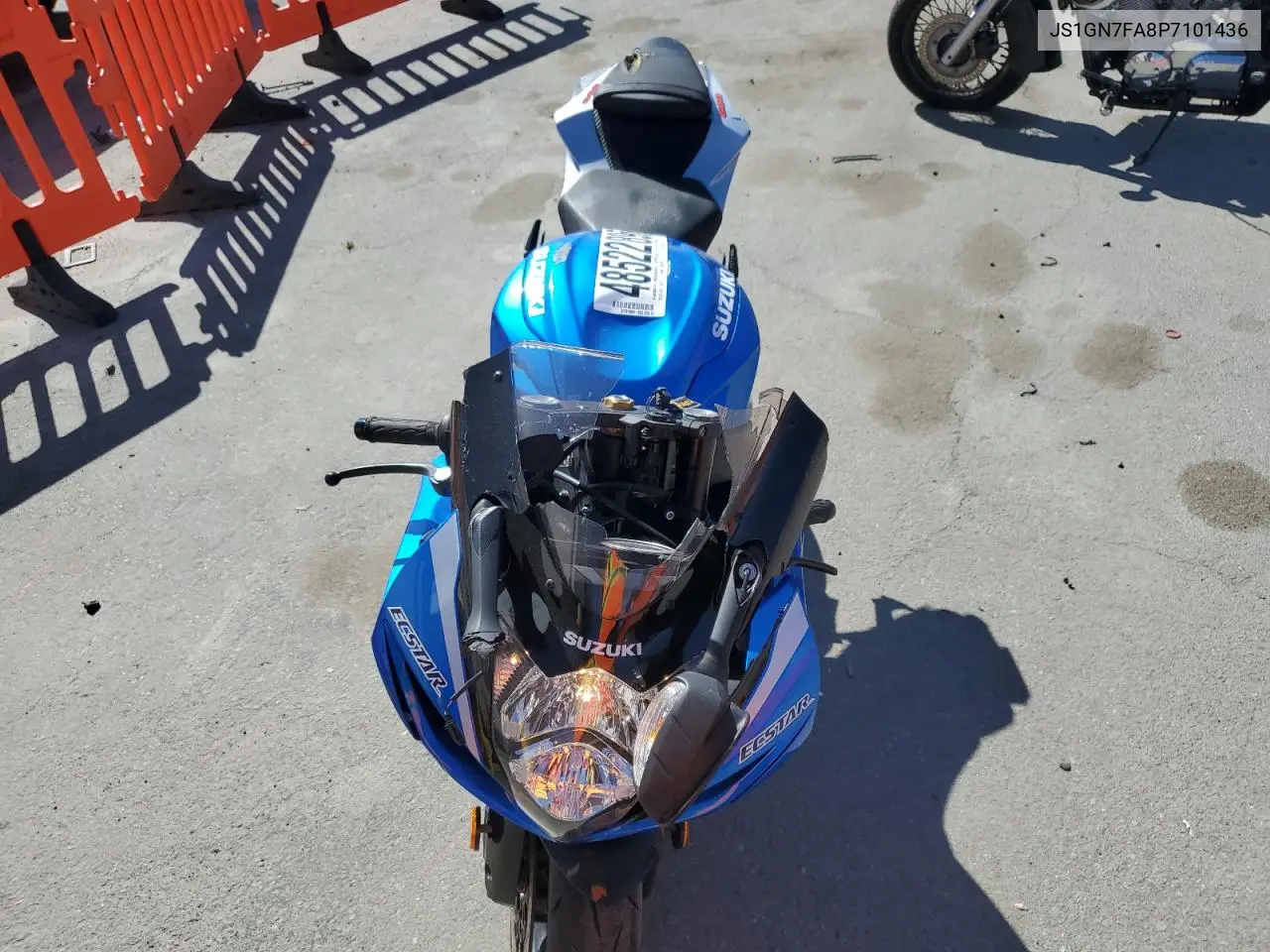 2023 Suzuki Gsx-R600 VIN: JS1GN7FA8P7101436 Lot: 48522895