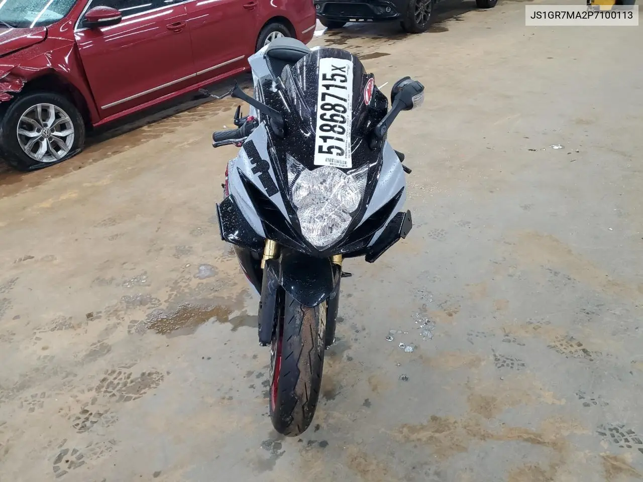 2023 Suzuki Gsx-R750 VIN: JS1GR7MA2P7100113 Lot: 51868715