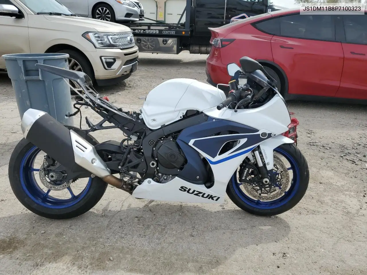2023 Suzuki Gsx-R1000 VIN: JS1DM11B8P7100323 Lot: 54555385