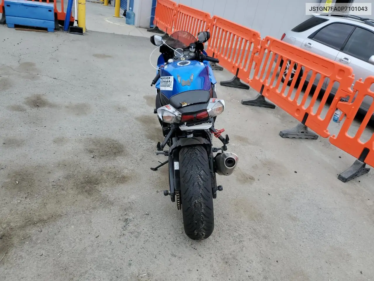 2023 Suzuki Gsx-R600 VIN: JS1GN7FA0P7101043 Lot: 55856665