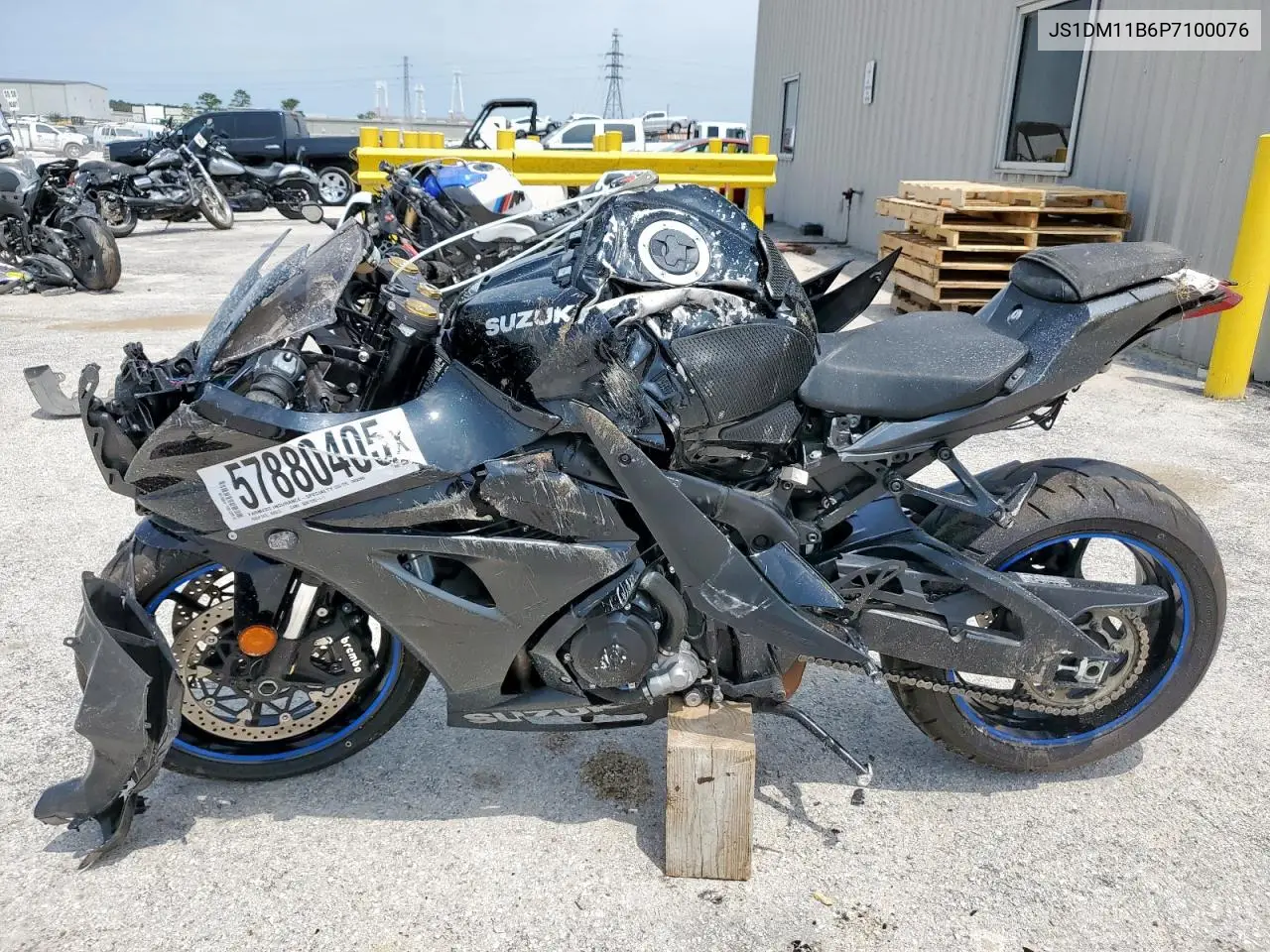 2023 Suzuki Gsx-R1000 VIN: JS1DM11B6P7100076 Lot: 57880405