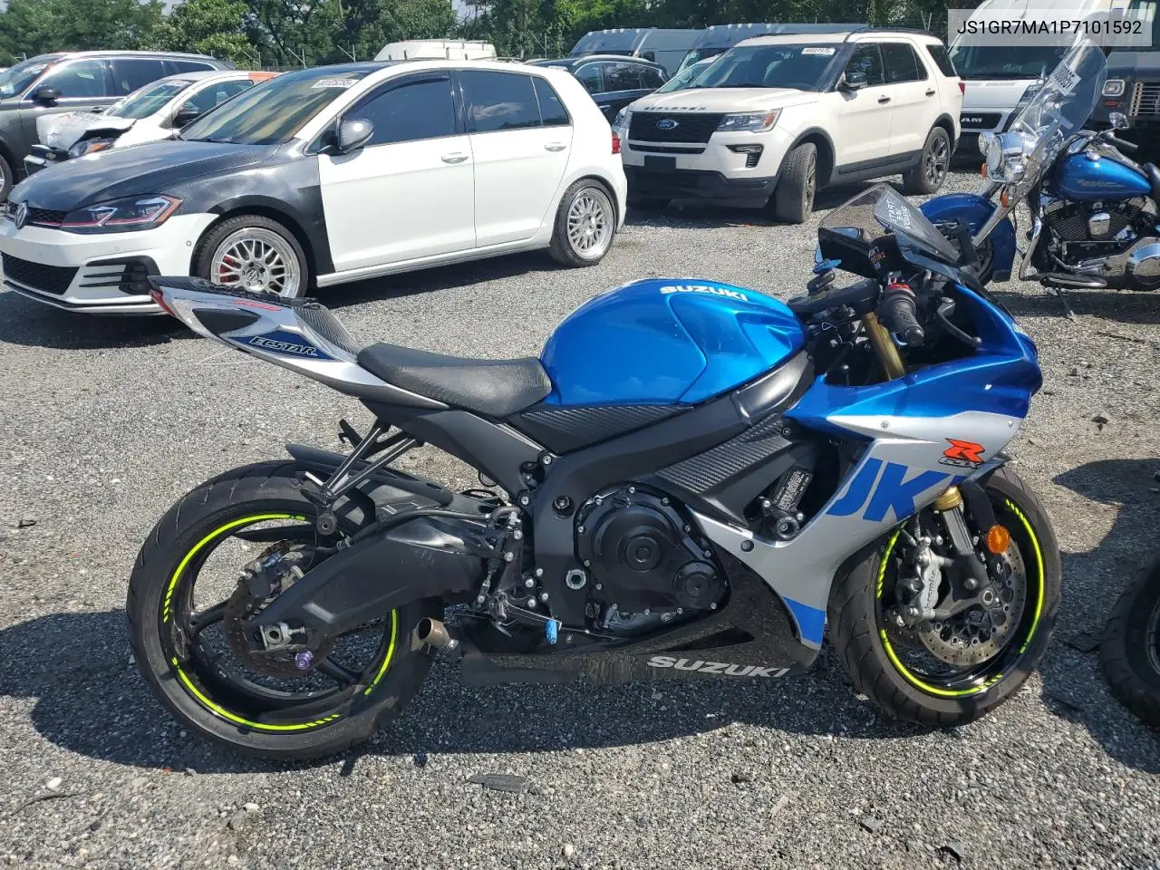 2023 Suzuki Gsx-R750 VIN: JS1GR7MA1P7101592 Lot: 60235765