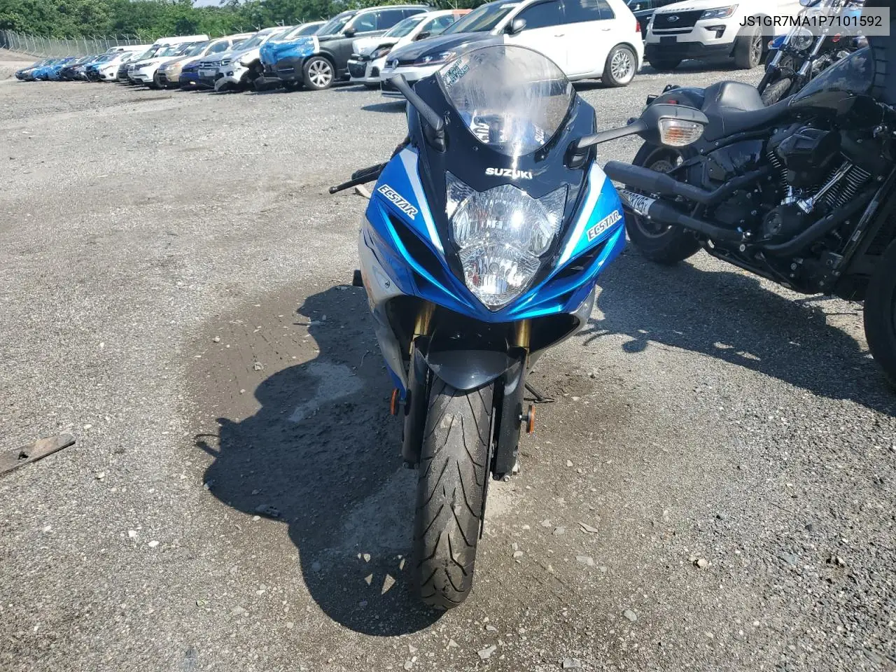 2023 Suzuki Gsx-R750 VIN: JS1GR7MA1P7101592 Lot: 60235765